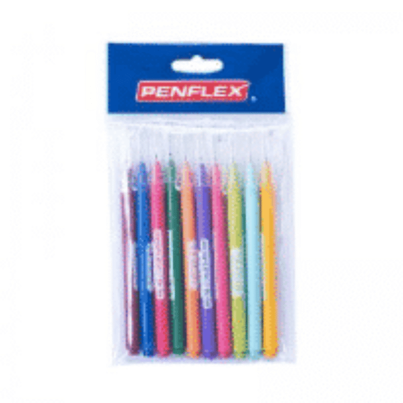 Penflex Fibre Tipped Pens (10/s)