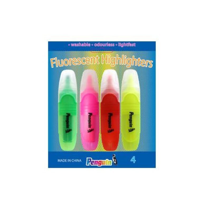 Penquin Highlighter (SET/4)