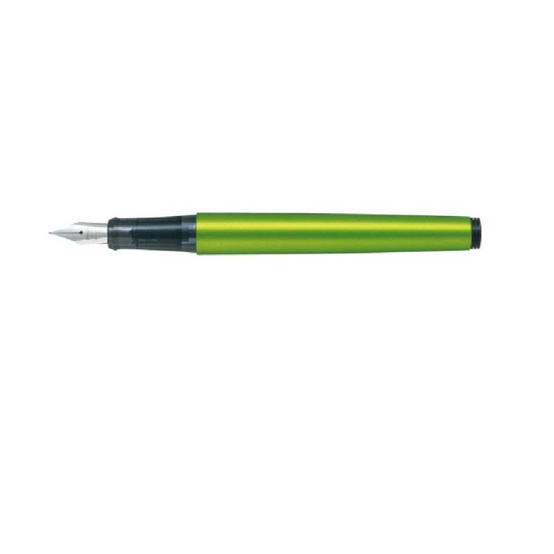 Pilot Explorer Fountain Pen Fine Point Metallic Lime Green Barrel