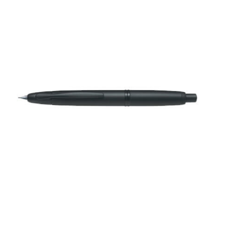 Pilot Pen Capless Matt Black Fountain Pen Medium Nib