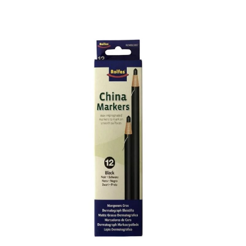 Rolfes China Marker (12) Black