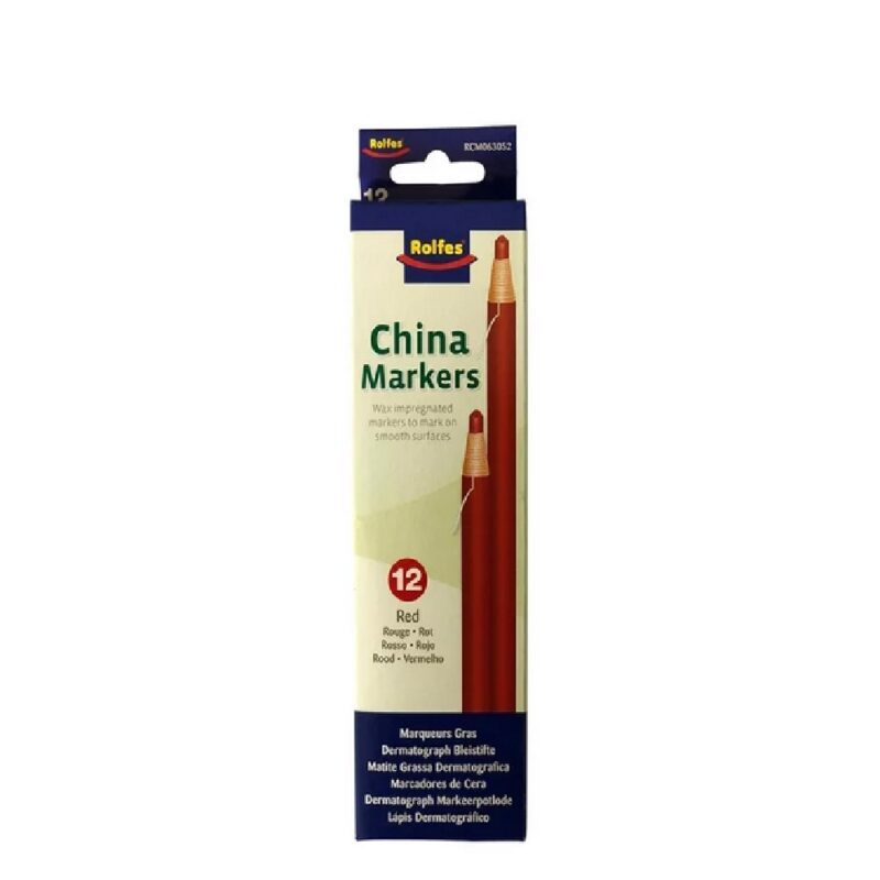 Rolfes China Marker (12) Red
