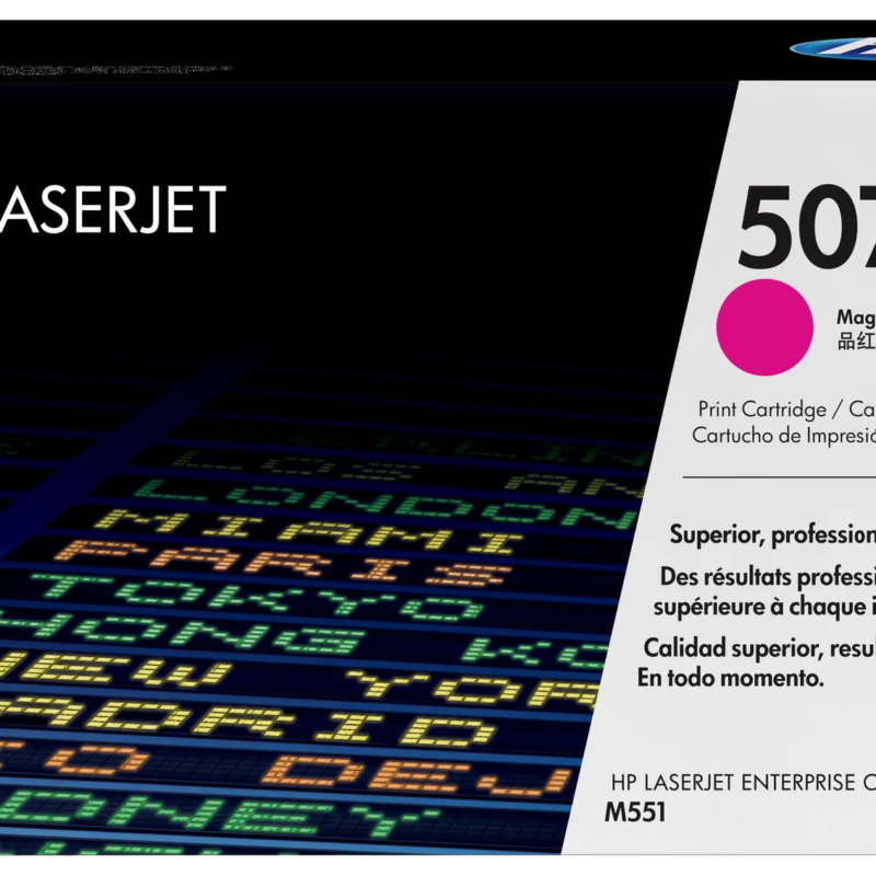 HP 507A Magenta Toner Cartridge