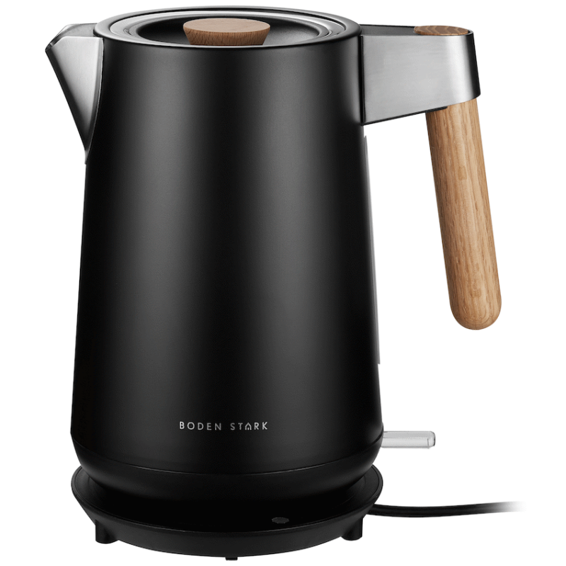Boden Stark Anson Collection 1.7l 2000w Stainless Steel Kettle – Black