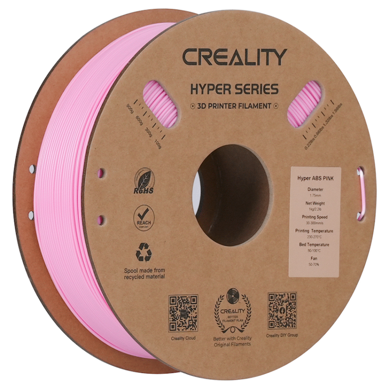 Creality Hyper ABS Pink – 1KG