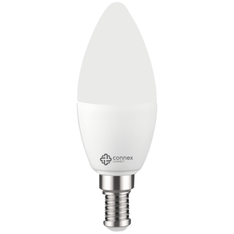 Smart Wi-Fi LED Bulb 4.5w – White – Candle Screw