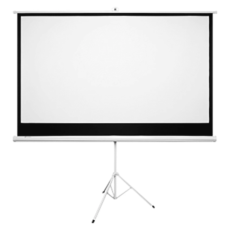 Connex E-Luminate Tripod Projector Screen 100” – 16:9