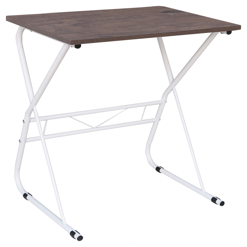 Everfurn Solo Office Desk, Steel Frame, Student Desk,Office Desk,Table