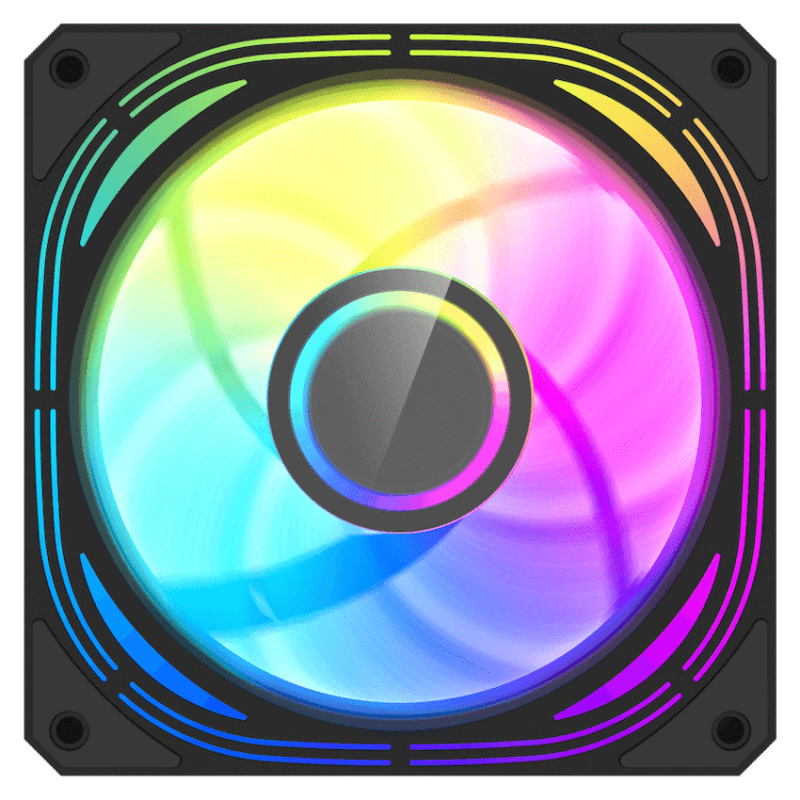 darkFlash INF 24T PWM A-RGB Fan – Black – 5-in-1