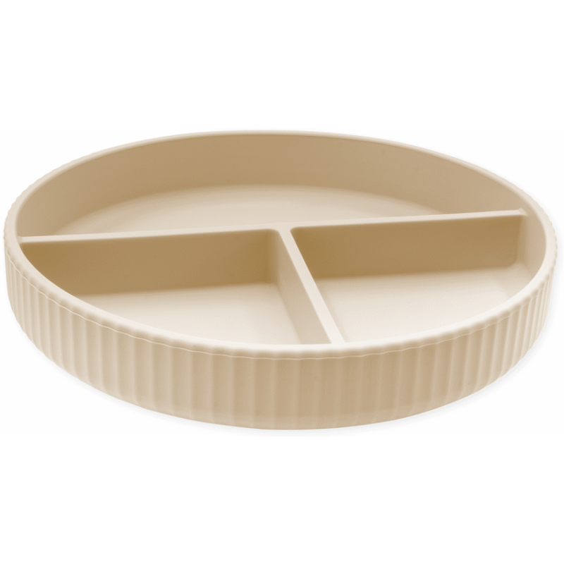 Silicone Suction Plate – Ivory