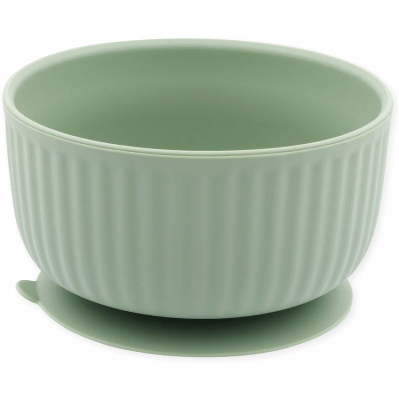 Silicone Suction Bowl – Sage