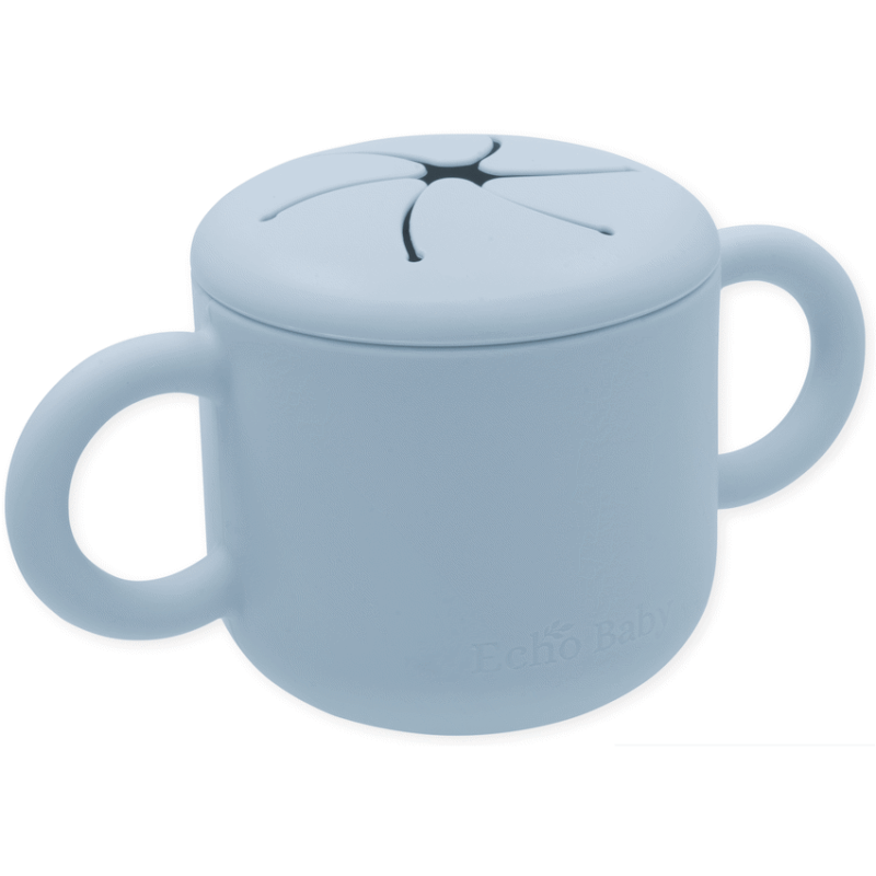 Silicone Snack Cup – Powder Blue