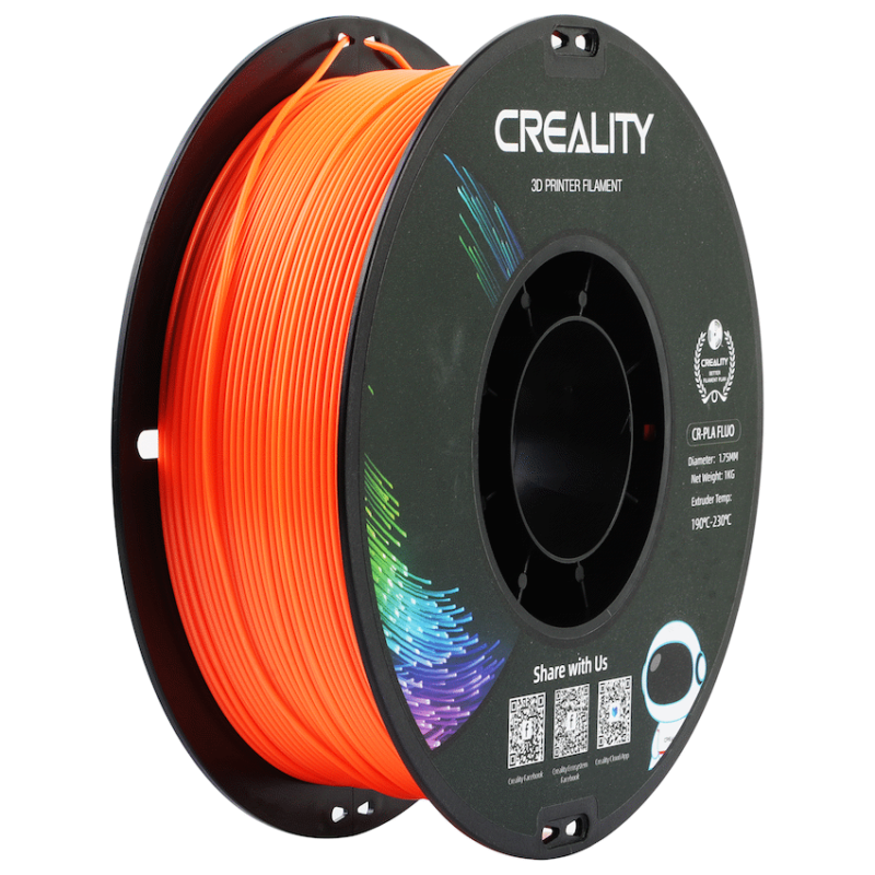 Creality PLA Filament – Fluorescent Orange 1kg