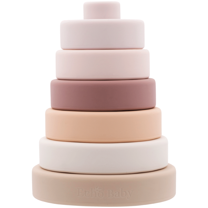 Silicone Stacking Rings – Sunset