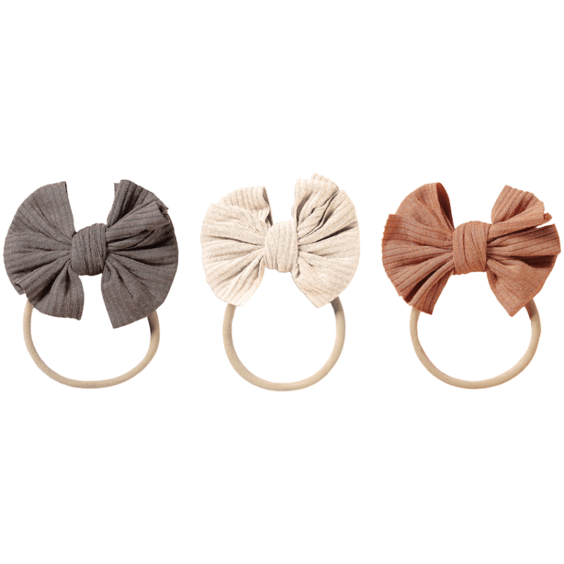 Bow Headbands – Set of 3