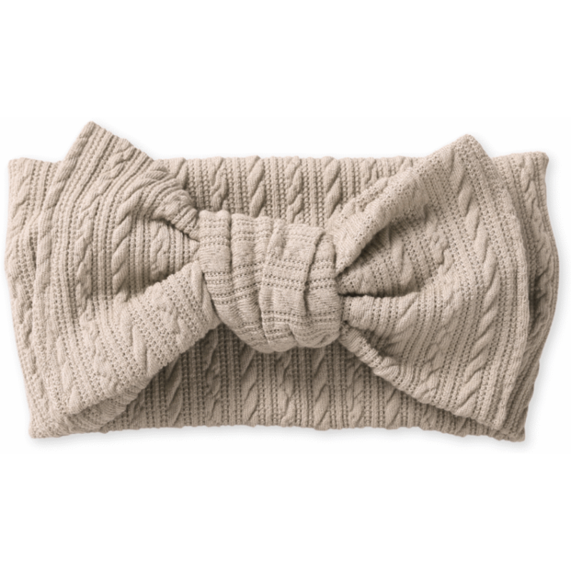Bow Headband – Bone