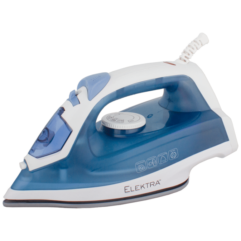 Elektra 2200W Ceramic Steam Iron – Dark Blue
