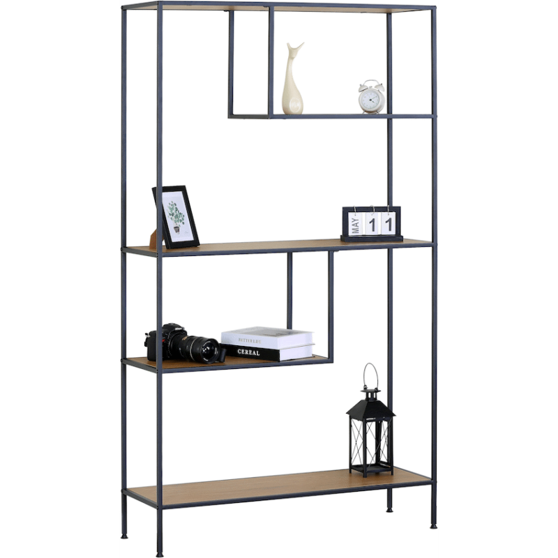 Everfurn Felix Bookshelf – Oak