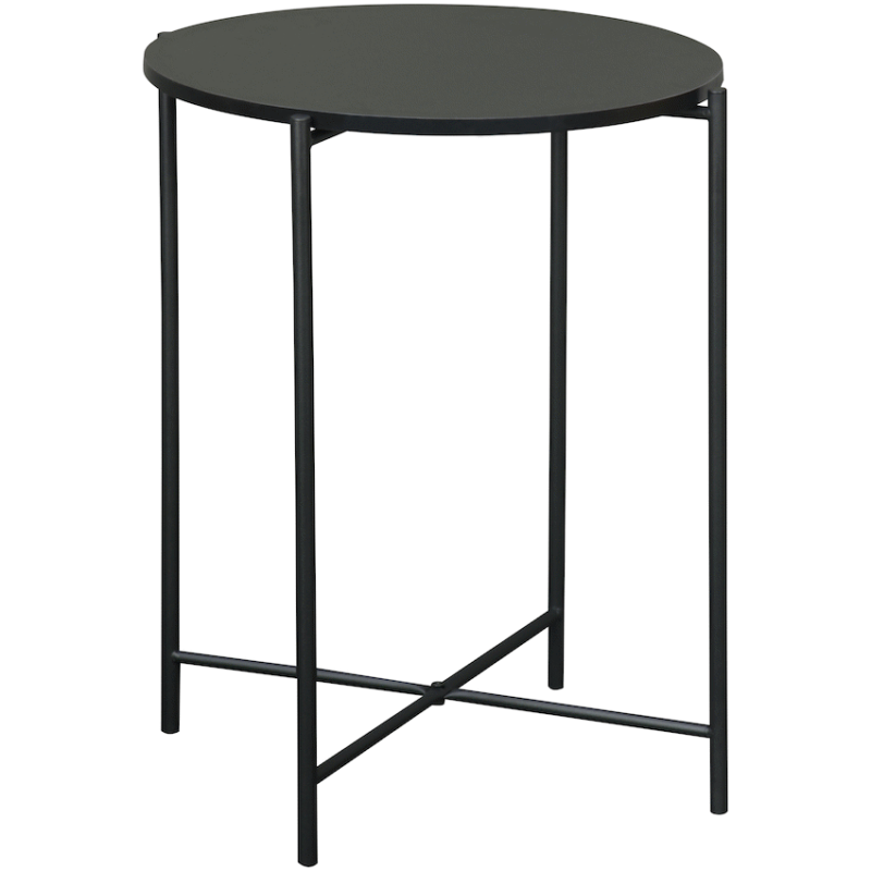 Everfurn Seattle Side Table – Reversible Table Top
