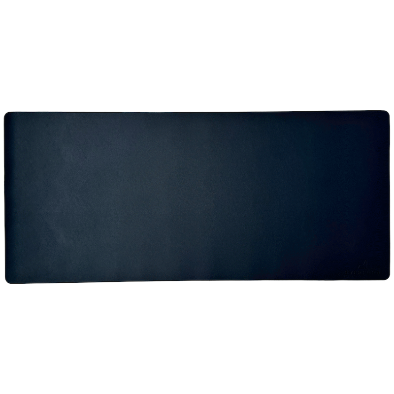 Everfurn Prime Faux Leather Desk Mat – Black
