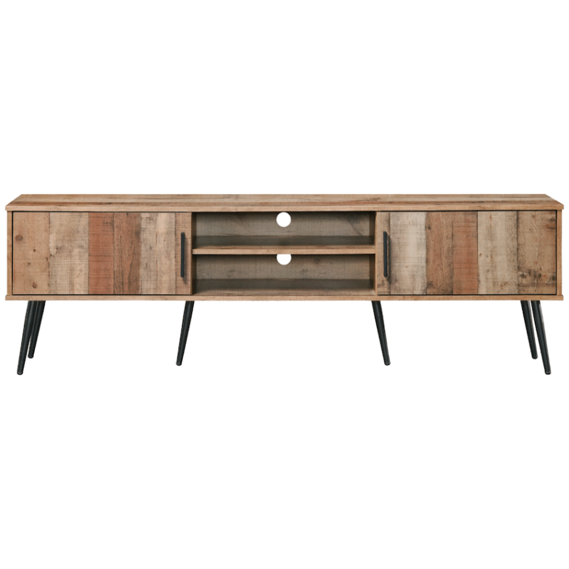 Everfurn Vernice TV Stand – 1800w with Two Cupboards