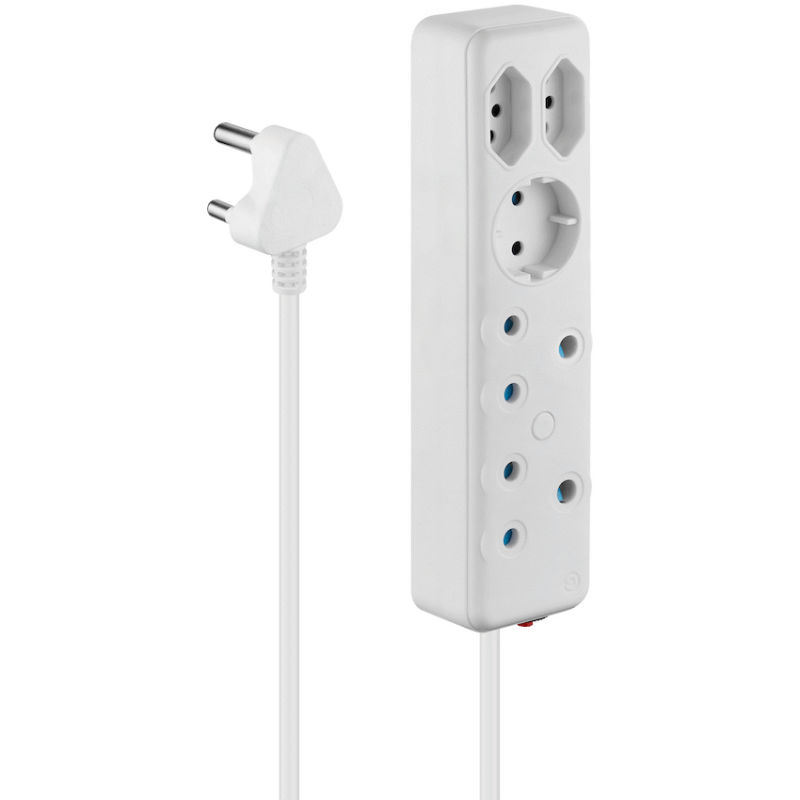 Ellies 5-Way Multiplug – 0.5m