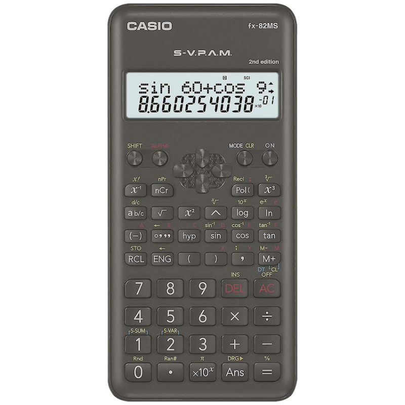 Casio fx-82MS – 2nd Edition