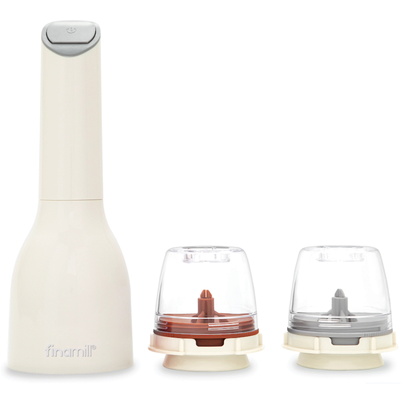 Finamill Battery-Operated Grinder – Soft Cream