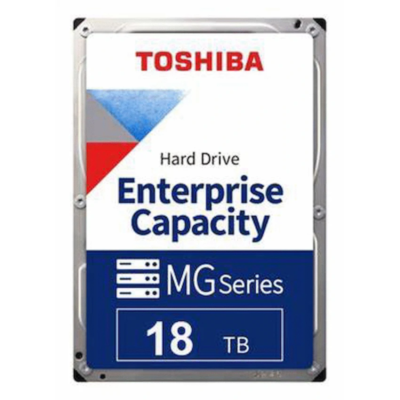 Toshiba MG Series – Enterprise Capacity SATA 7200RPM HDD 18tb – MG09ACA18TE