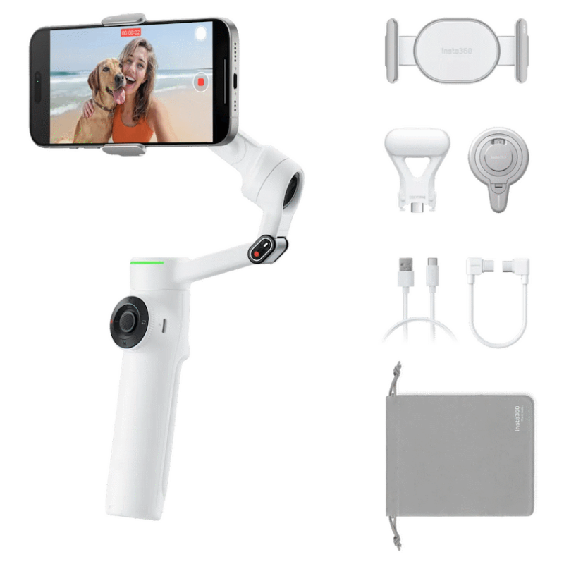 Insta360 Flow 2 Pro Creator Kit – Summit White