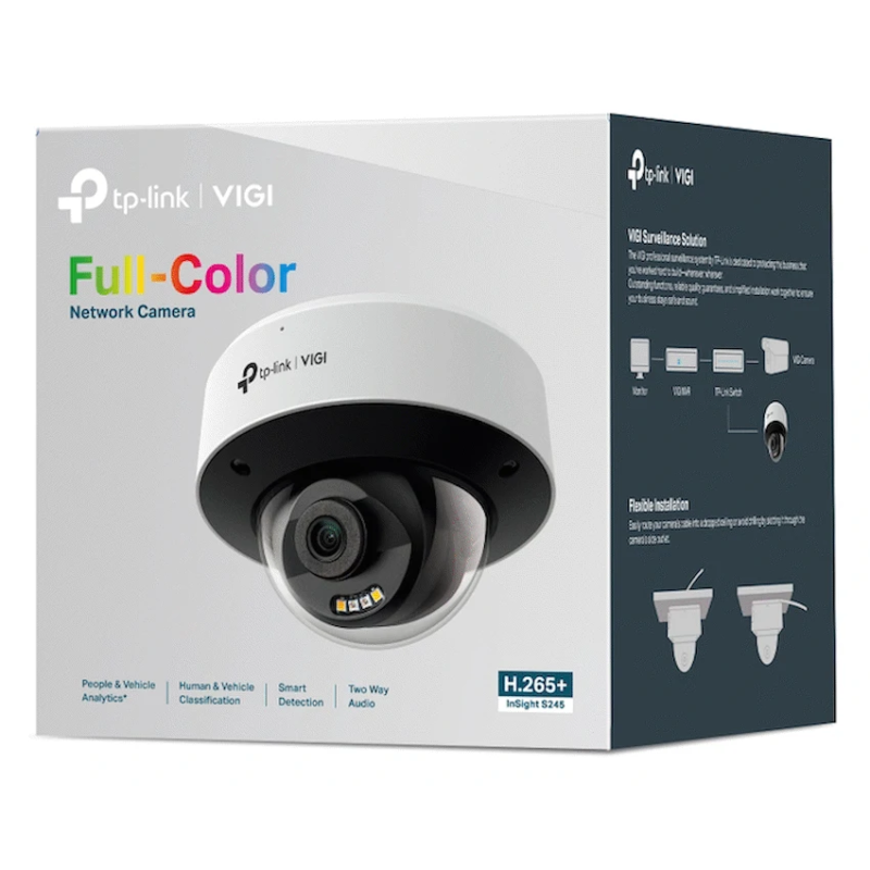 InSight S245 (2.8mm) VIGI 4MP Full-Color Dome Network Camera