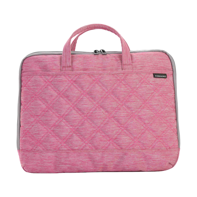 Kingsons 15.6″ Ladies Bag Trace Series – Pink