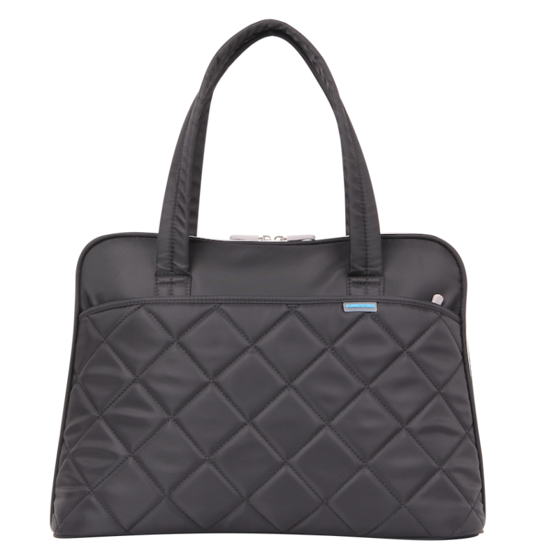 Kingsons 15.6″ Shoulder Laptop Bag – Black – Ladies in Fashion