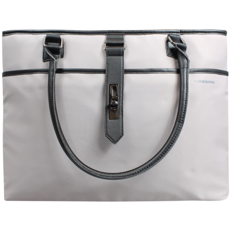 Kingsons 15.6″ Ladies bag Bella Series – GREY