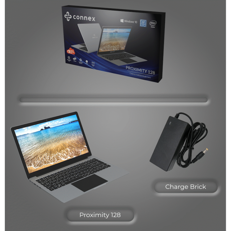 Connex Proximity 128 – 15.6 HD Intel(R) Celeron N4020 Laptop with RJ45