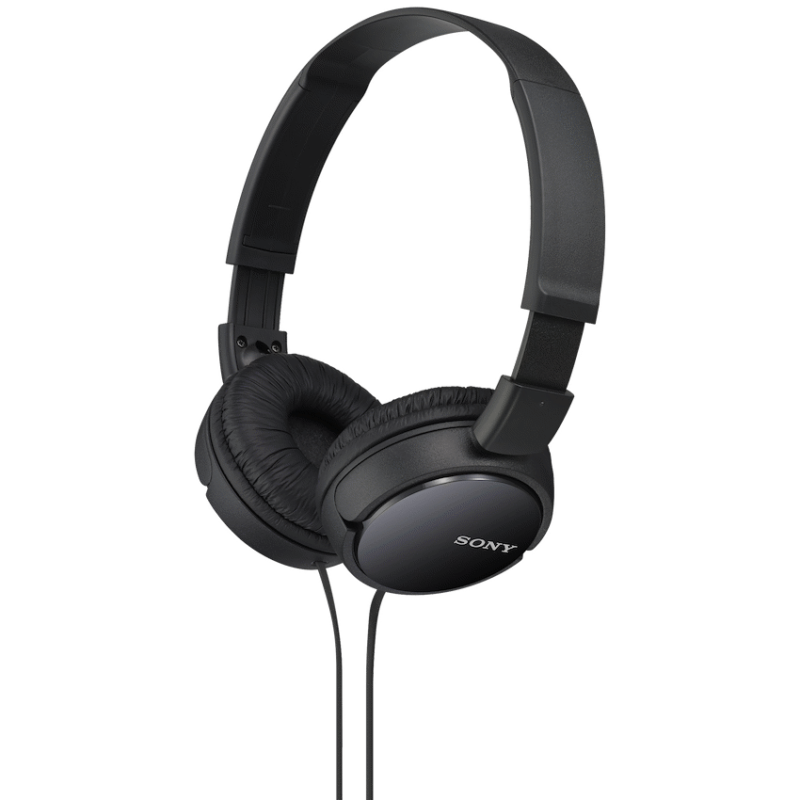 Sony MDR-ZX110 Foldable Headphones – Black