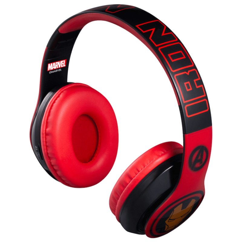Marvel Adult Bluetooth Headphones – Iron Man