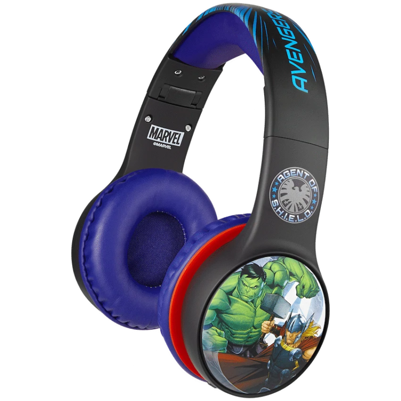 Marvel Avengers Bluetooth Headphones with dB Switch Function