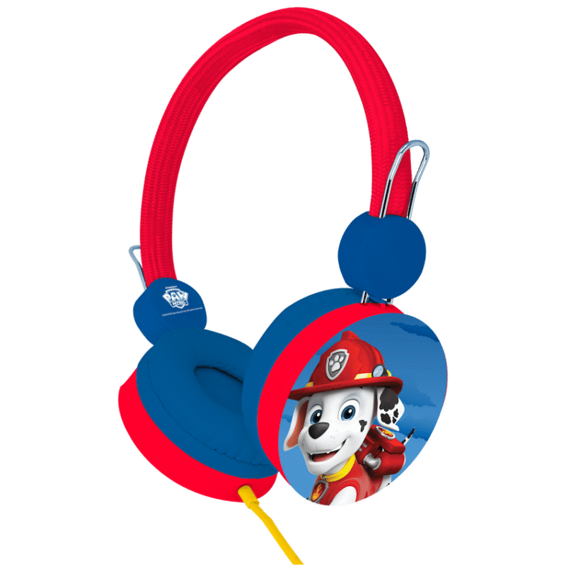 Paw Patrol Auxiliary Headphone with Stickers – Chase