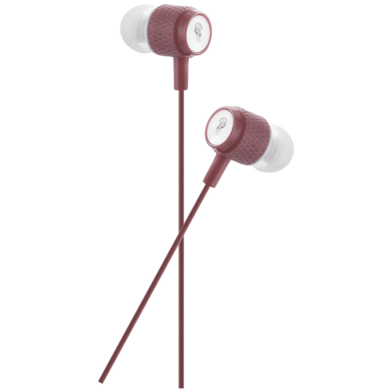 Pro Bass Catalyst Series Packaged Aux Earphone with Mic – Rose Gold