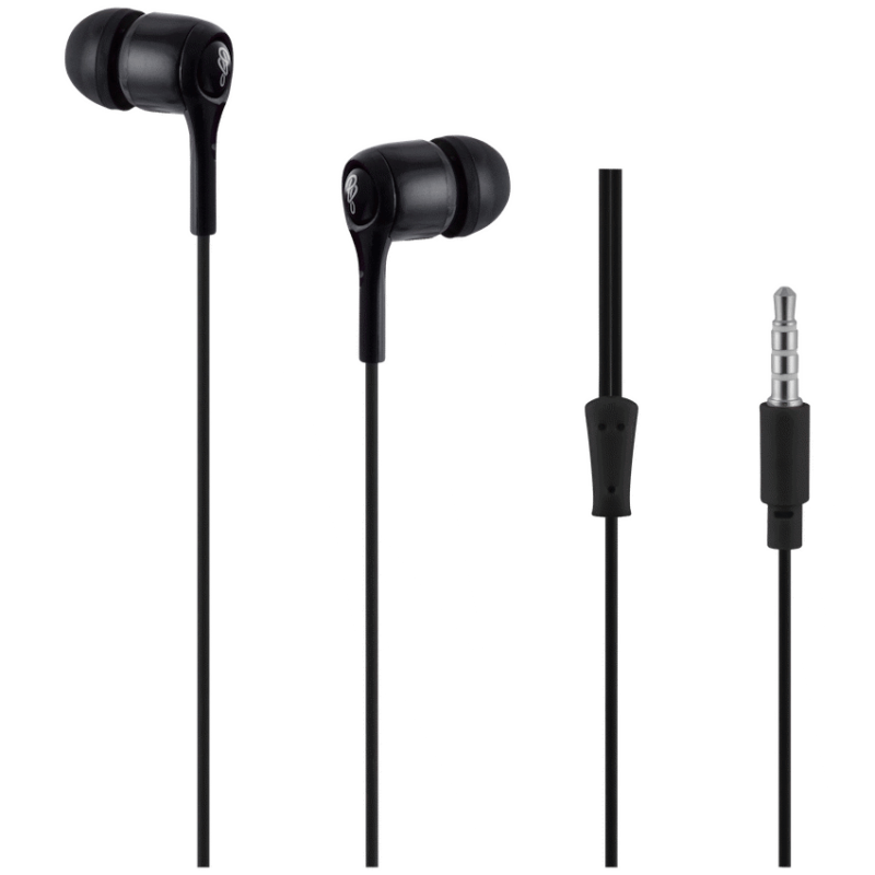 Pro Bass Swagger Series- Boxed Auxiliary earphone with Mic- Black