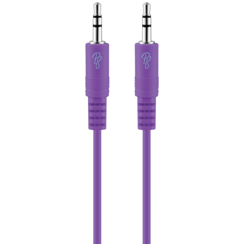 Pro Bass Unite Series – Boxed Auxiliary Cable – Purple