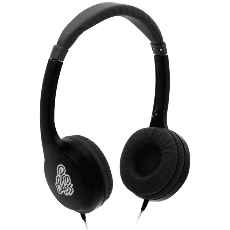 Pro Bass Elevate Series Auxiliary Headphone – Black