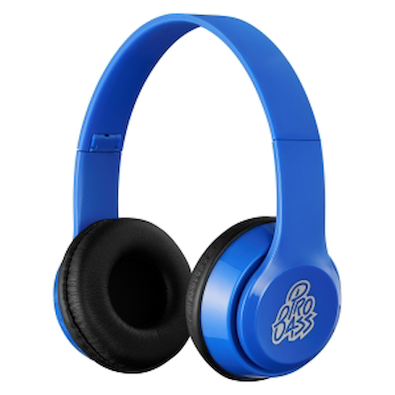 Pro Bass Rebel 2.0 Series Bluetooth Headphone – Blue