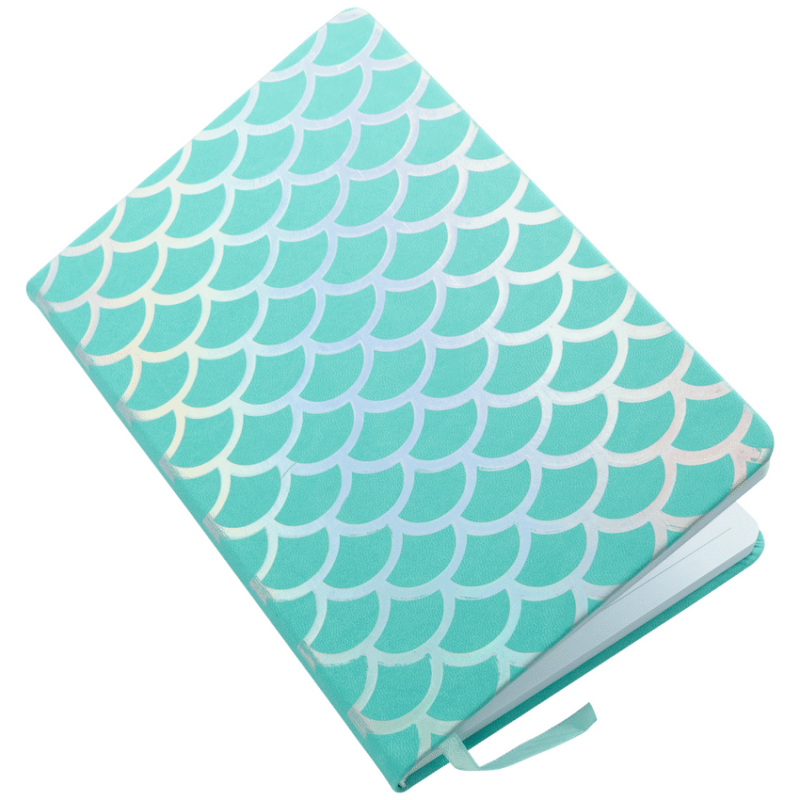 Quest Mermaid Tail Sparkle Notebook Aqua