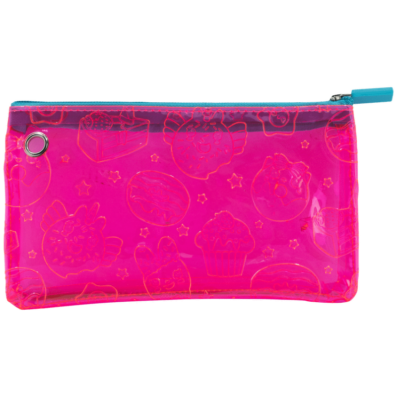 Quest 3 piece Pencil Case Set Sugar Pink