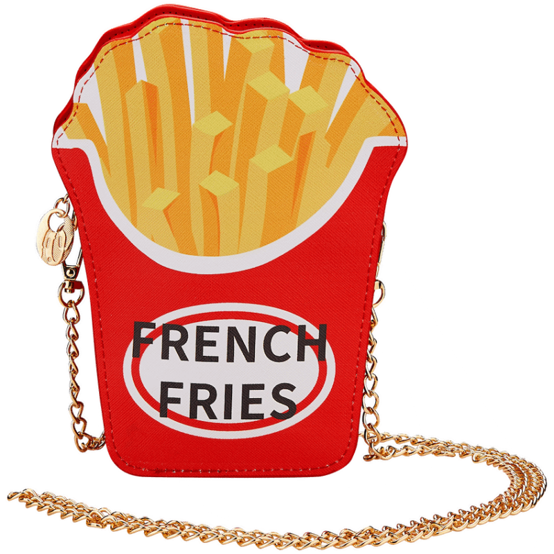 Quest Fries Crossbody Bag – Red