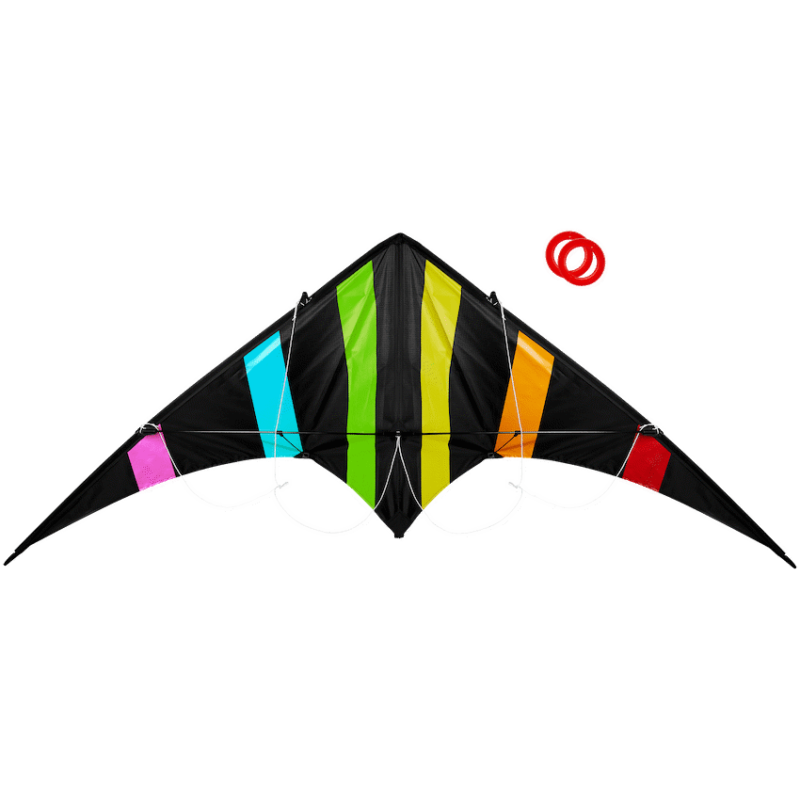 Quest Dual Line Delta Stunt 180cm Kite – Multi