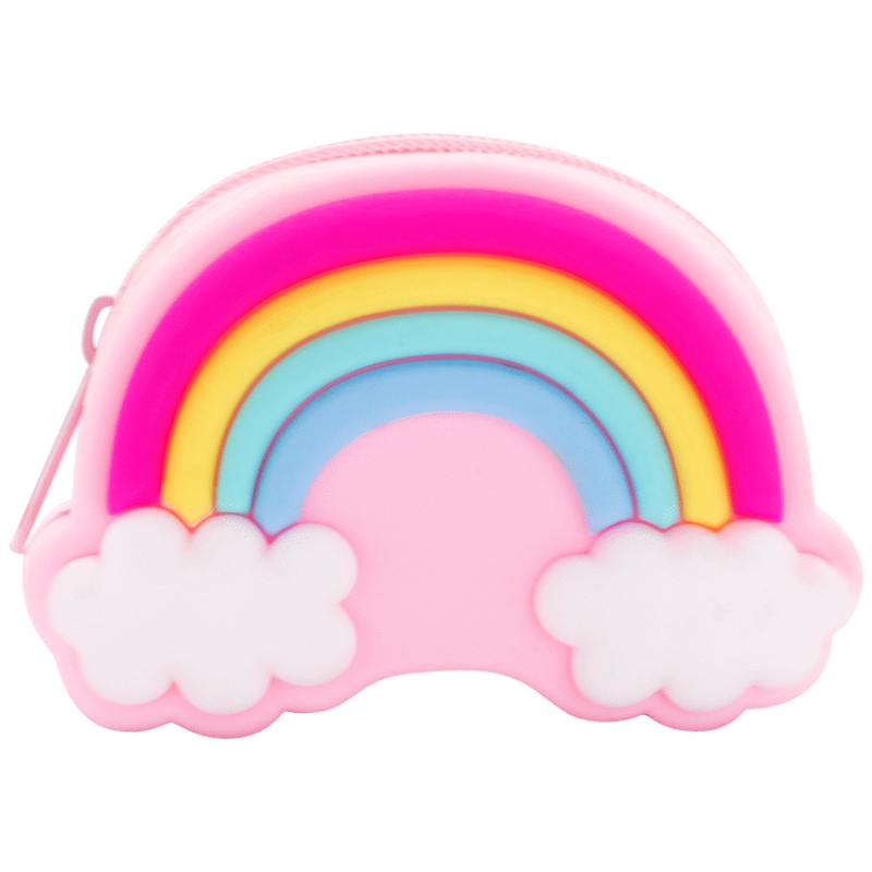Quest Rainbow Silicone Purse – Pink