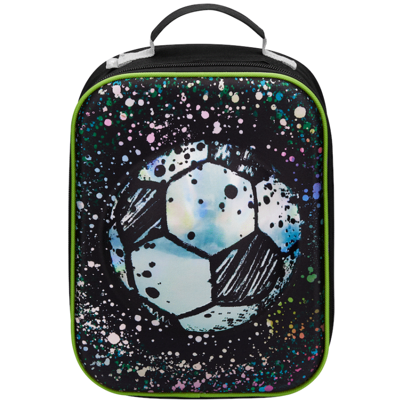 Quest Footy 3D EVA Lunch Bag – Black